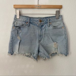 Universal thread high rise denim short 4/27r